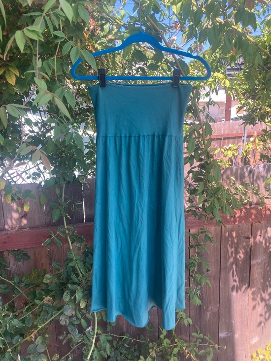 Gaia Conceptions Dresses & Skirts - Gaia Conceptions - Bubble Long Skirt - Organic Cotton - Raincloud - size small